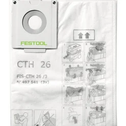 Sacs filtre de sécurité pour CTH 26 FESTOOL