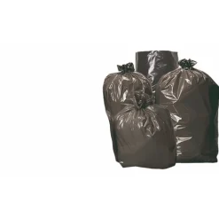 Sacs-poubelle noirs 130 litres, 50 microns (x100) BRICOZOR