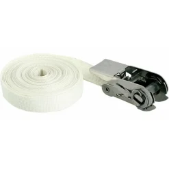 Sangle d'arrimage polyester à cliquet inox - 5 m LECUYER