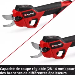 Sécateur à batterie 18V - GP-LS 18/28 Li BL-Solo - Power X-Change EINHELL PROFESSIONAL