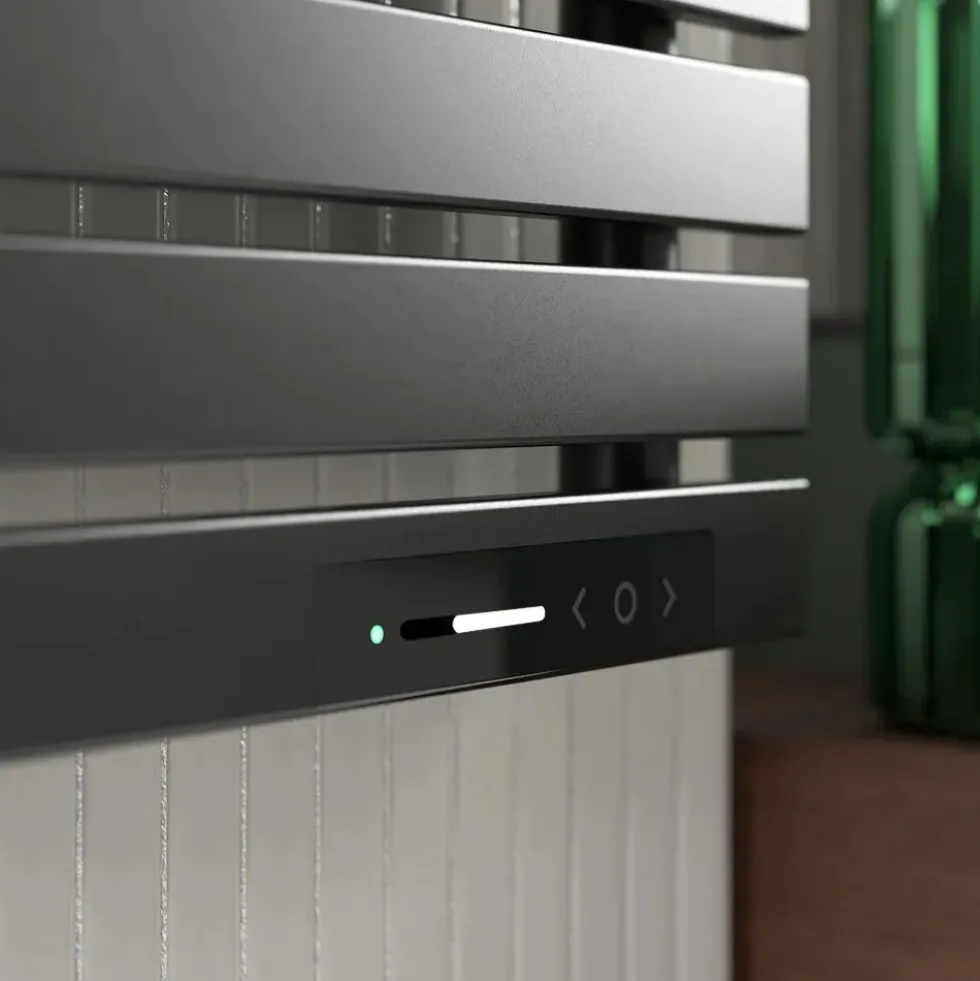 Sèche-serviettes électrique digital 750W connecté WiFi - noir - Neo ROINTE