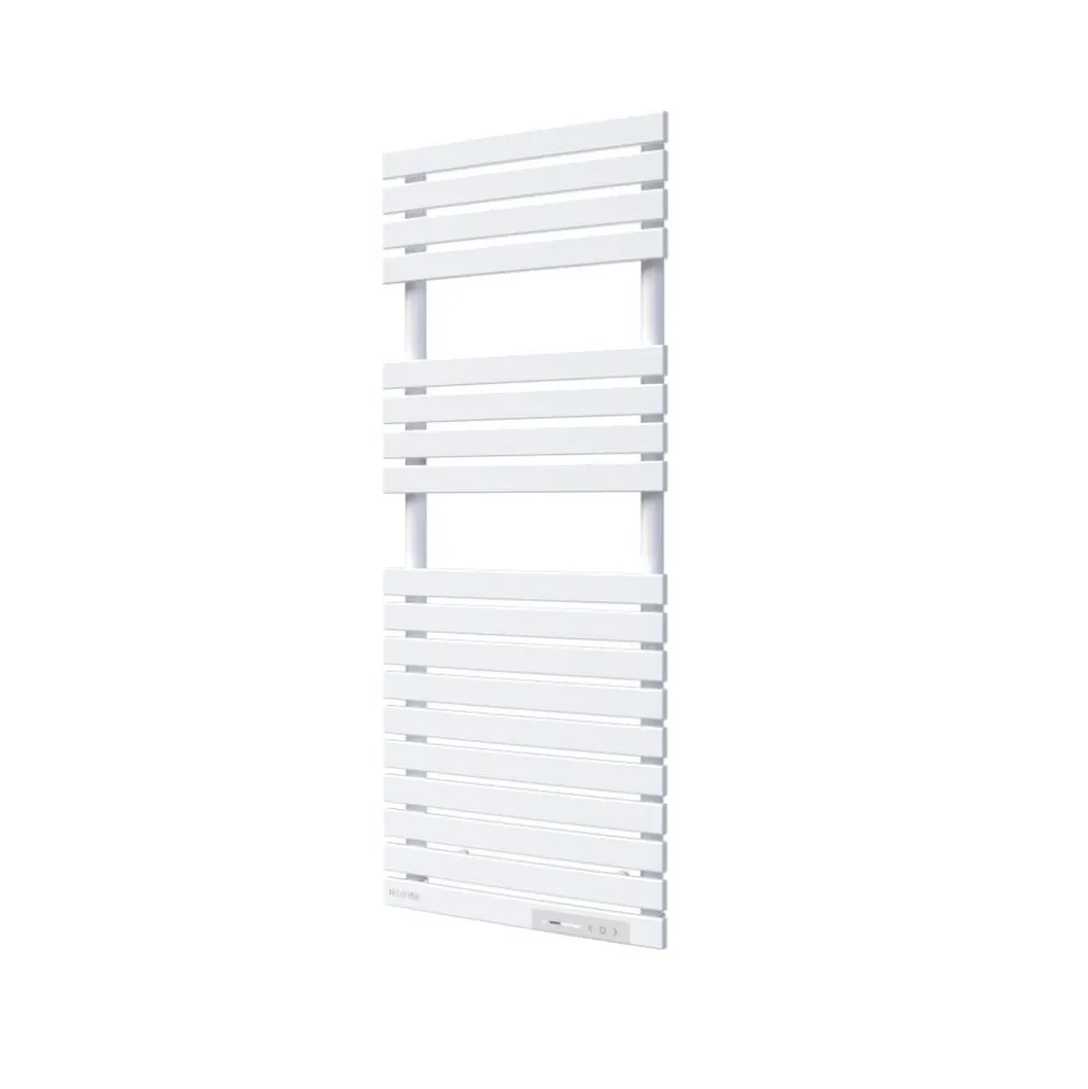 Sèche-serviettes électrique digital 750W connecté WiFi - blanc - Neo ROINTE
