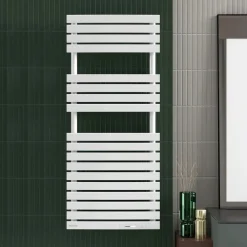 Sèche-serviettes électrique digital 1000W connecté WiFi - blanc - Neo ROINTE