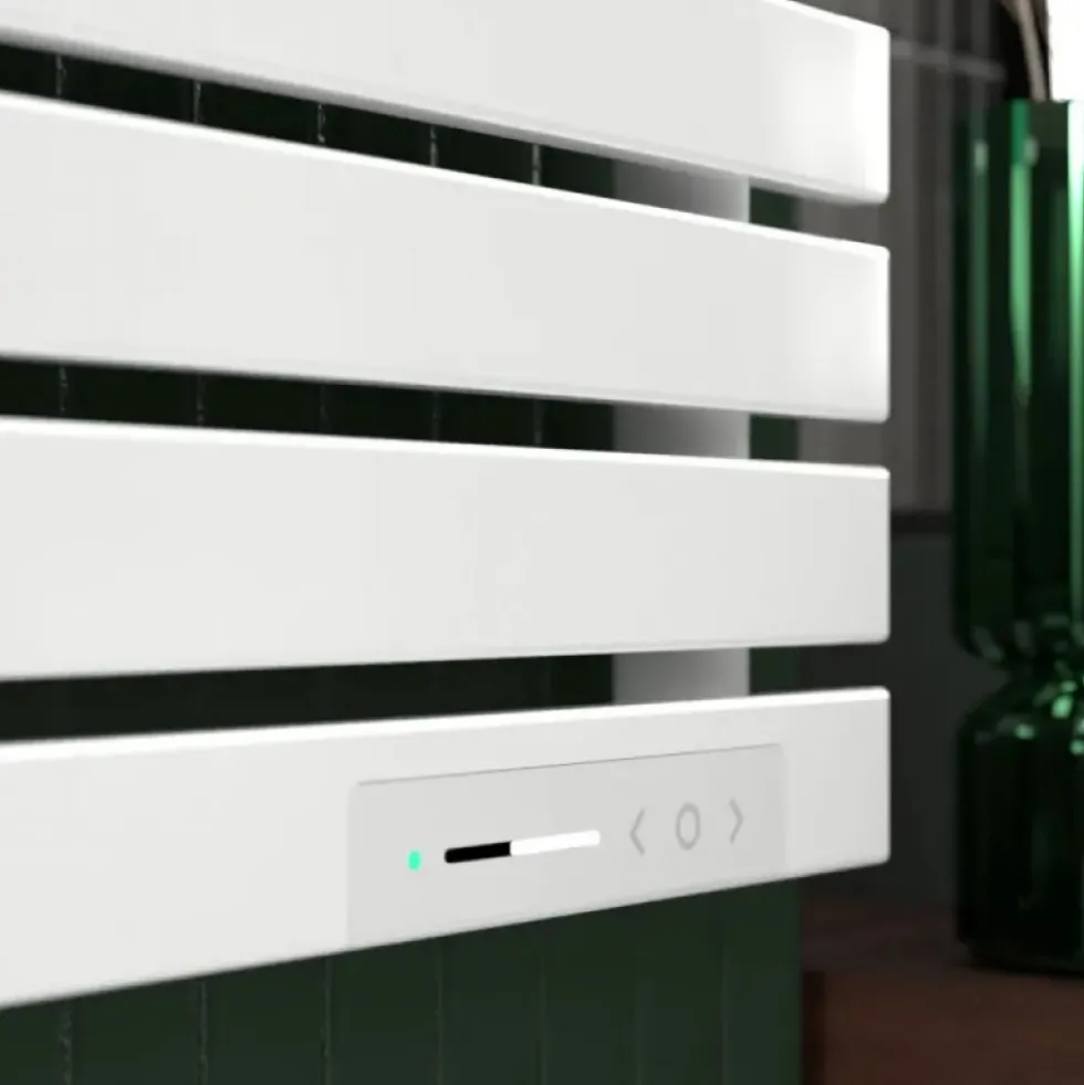 Sèche-serviettes électrique digital 1000W connecté WiFi - blanc - Neo ROINTE