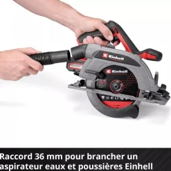 Scie circulaire sans fil Pro - TP-CS 18/165 Li BL-Solo - disque 165mm - Power X-Change EINHELL PROFESSIONAL