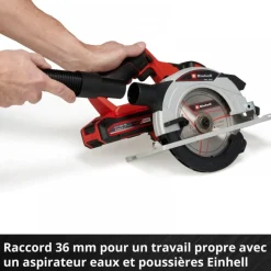 Scie circulaire sans fil - TE-CS 18/165-1 Li-Solo - Power X-Change EINHELL