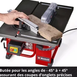 Scie circulaire sur table - 800W - TC-TS 8 I EINHELL