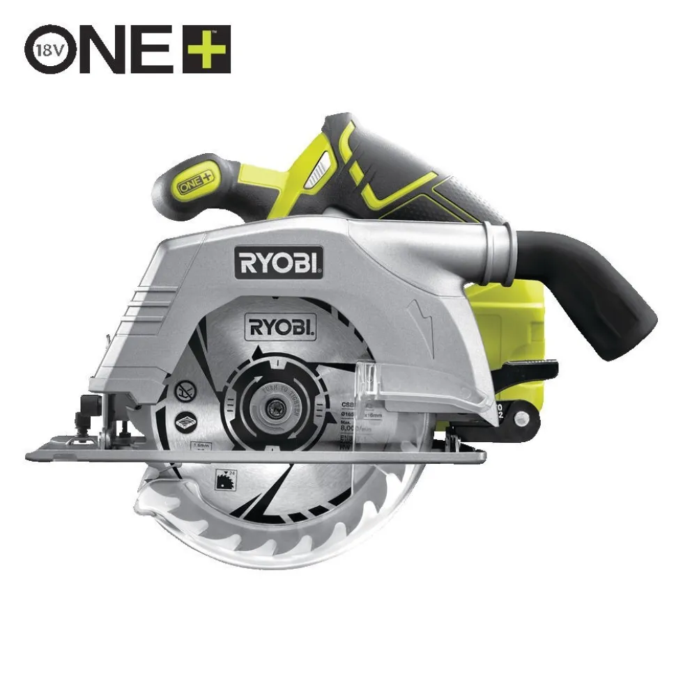 Scie circulaire 18V ONE+™ - Ø165 mm - 24 dents - Solo - R18CS-0 RYOBI
