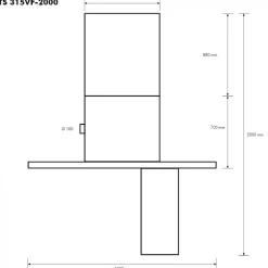 Scie à format TS315VF2000 HOLZMANN
