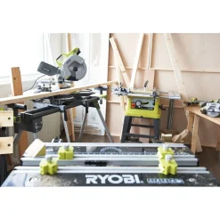 Scie à onglet radiale 1500W - lame Ø216 mm - EMS216L RYOBI