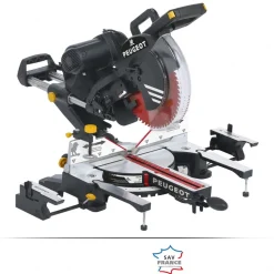 Scie à onglets radiale double inclinaison - 305 mm - ENERGYSAW-305STB2 PEUGEOT