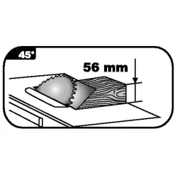 Scie à onglet à table retournable 305 mm 2000 W D27107XPS DEWALT