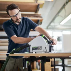 Scie plongeante TS55 FEBQ PLUS et lame de scie circulaire Wood Universal FESTOOL
