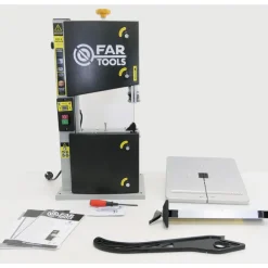 Scie à ruban d’établi bois et métal 710W - lame bi-métal 1400mm - RBS 710 FARTOOLS