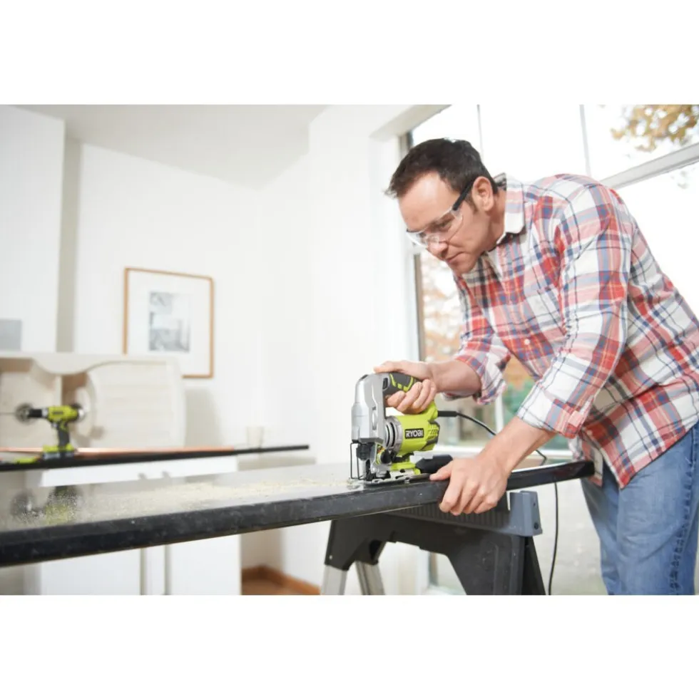 Scie sauteuse pendulaire 600W + 15 lames et coffret - RJS850-KA15 RYOBI