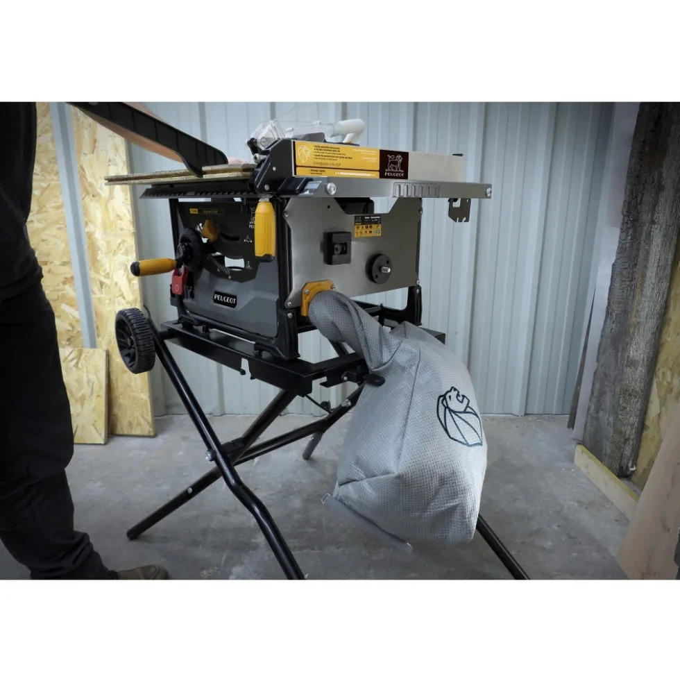 Scie sur table et d'établi ASP - 2000W - 60T - ENERGYSAW-216ASP PEUGEOT