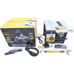 Scie sur table 2200W avec aspirateur intégré - ENERGYSAW-185ASP PEUGEOT