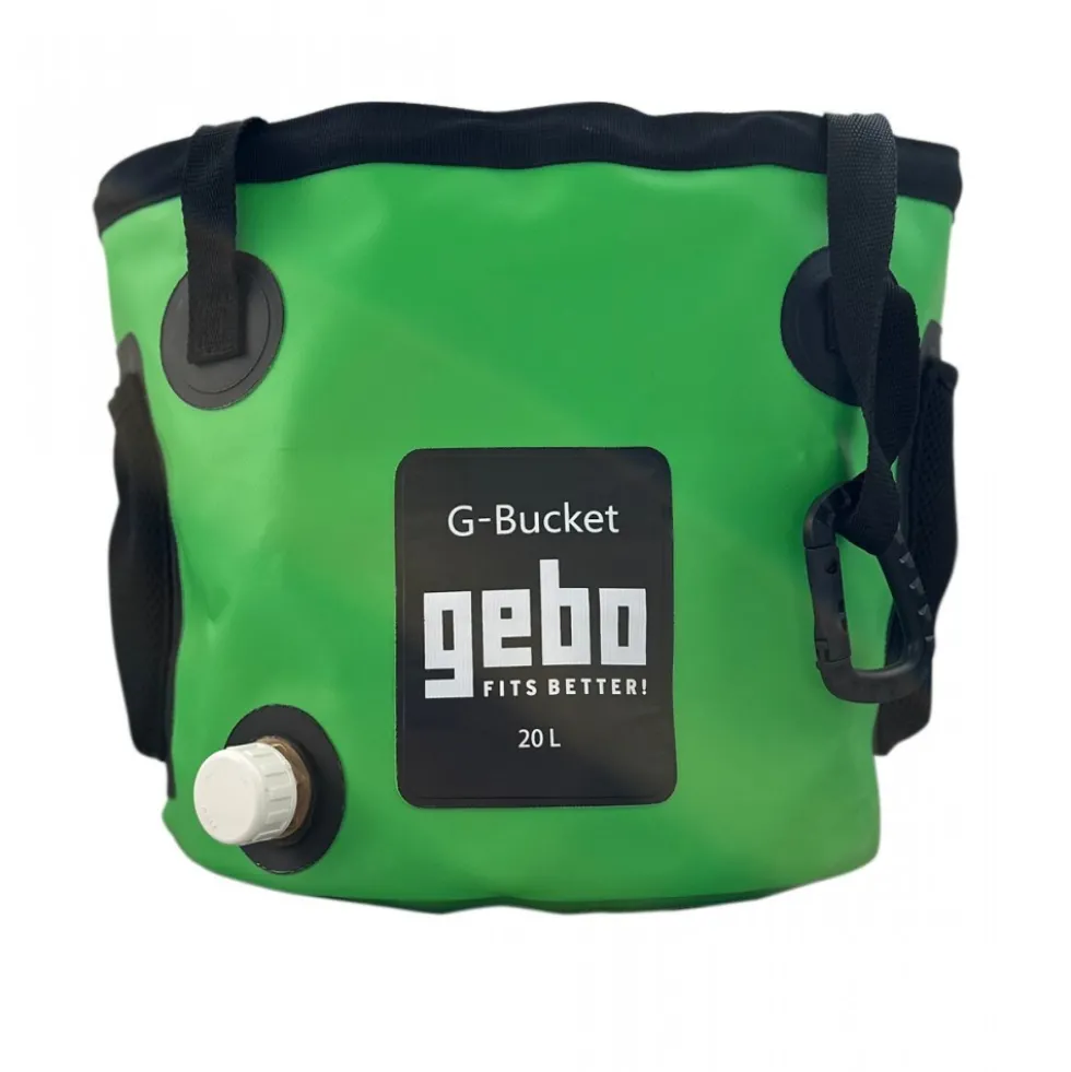 Seau 20 litres PVC 0,9 mm avec kit de réparation G-Bucket GEBO