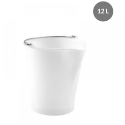 Seau rond - anse inox et bec verseur - 12 litres GILAC