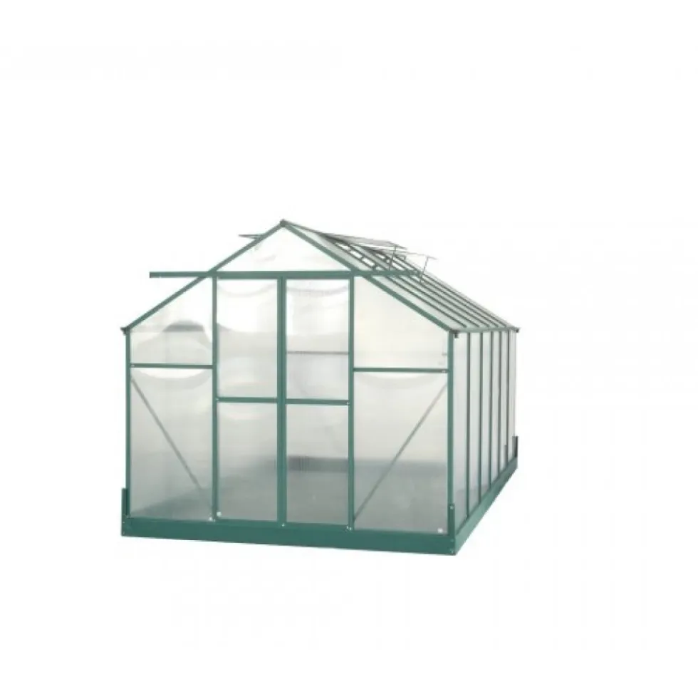 Serre jardin aluminium - 4,25 x 2,50 m - 10,60 m2 HABRITA