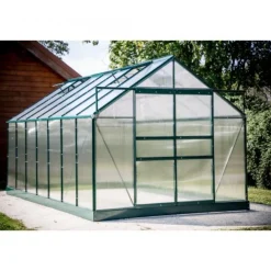 Serre jardin aluminium - 4,25 x 2,50 m - 10,60 m2 HABRITA