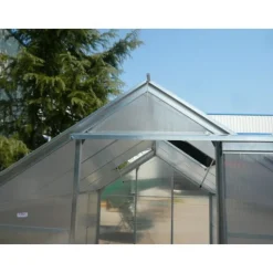 Serre jardin aluminium - 1,90 x 3,10 m - 5,90 m2 HABRITA