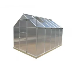 Serre jardin aluminium - 1,90 x 3,10 m - 5,90 m2 HABRITA
