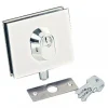 Serrure basse de porte en verre - cylindre traversant - 1358 ASSA ABLOY