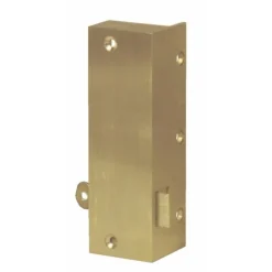 Serrure à clé à vis - pour gâche électrique 7 – bronze – S7 BEUGNOT