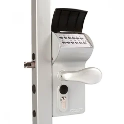 Serrure de grille à code électronique Valentino pour portail battant LOCINOX