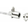 Serrure de meuble à levier avec rosette pour cylindre Z23 HETTICH