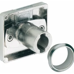 Serrure de meuble à palastre pour cylindre Z23 - sans accessoires LEHMANN