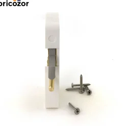 Serrure de portail PVC - à pêne levant - en applique - verticale - GA TIRARD