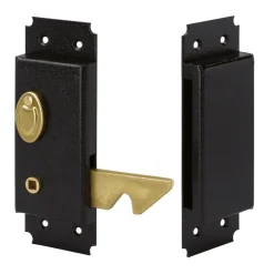 Serrure de porte coulissante verticale - à mentonnet - 395 MÉTALUX