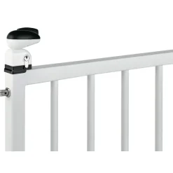 Serrure de portillon de piscine déverrouillage double action Twist 40 LOCINOX