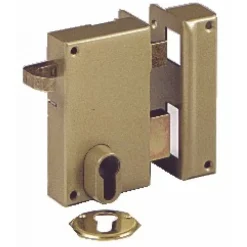 Serrure en applique verticale à tirage - cylindre européen - 7215 VACHETTE