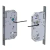 Serrure à larder anti-panique axe 60 mm pour porte en bois TESA ASSA ABLOY