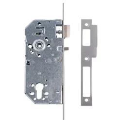 Serrure à larder anti-panique axe 60 mm pour porte en bois TESA ASSA ABLOY