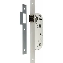 Serrure à larder à bec de cane seul - têtière carrée - axe 40 mm - D22 VACHETTE