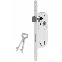 Serrure à larder - mécanisme à 3 gorges - axe 40 mm - réversible FTH THIRARD