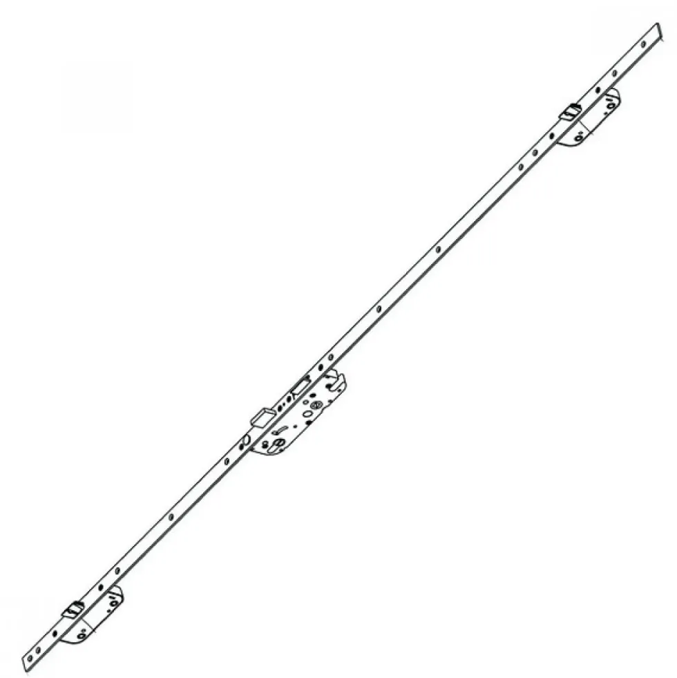 Serrure à larder 3 points - Secury PP SF2 - G-24855-51-0-1 FERCO