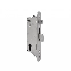 Serrure à larder pour portail tubulaire Sixtylock - cylindre européen LOCINOX