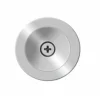 Serrure porte coulissante - à condamnation - rosace ronde - inox - EPD KARCHER DESIGN