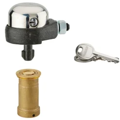 Serrure pour fermeture de rideau métallique - en applique FTH THIRARD