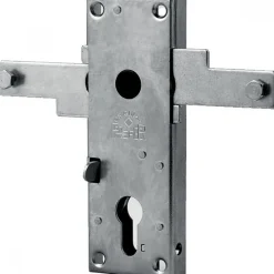 Serrure verticale porte basculante garage - cylindre européen - Prefer JPM