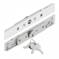 Serrure volet roulant à cylindre rond - 2 pivots - 7 à 9 mm - AA4 TIRARD