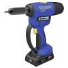 Sertisseuse FireBird® Pro Gold 18V/2Ah pour inserts M12 acier et M10 inox + batterie SFS GROUP DIVISION RIVETING GESIPA