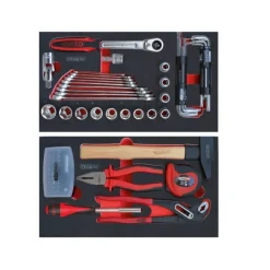 Servante d'atelier mobile - 77 outils KS TOOLS