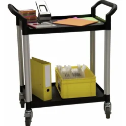 Servante 2 plateaux plastiques - capacité 250 kg FIMM