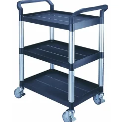 Servante - 3 plateaux plastiques - capacité 250 kg FIMM